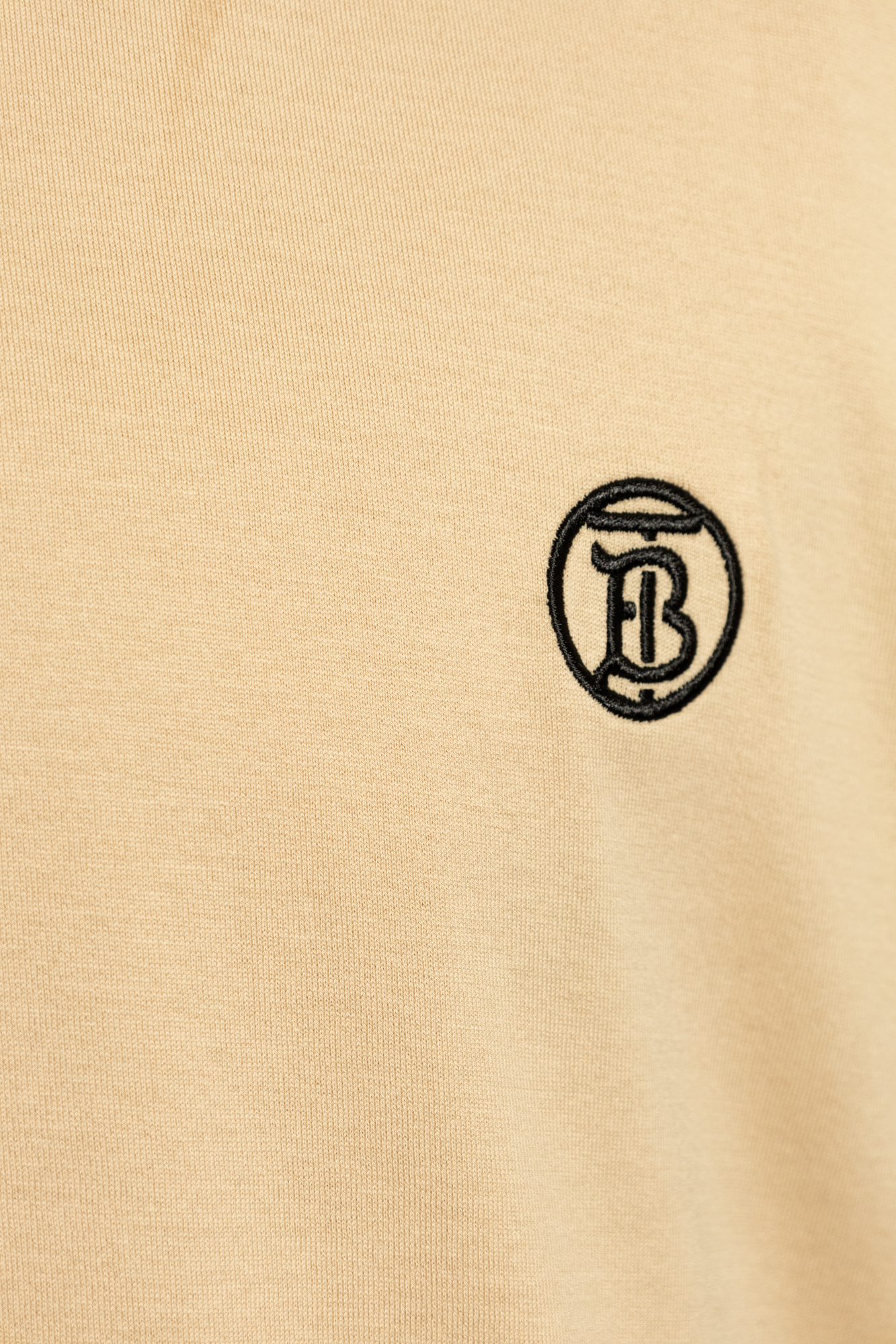 希少【Burberry】トリスタン刺繍Ekd Tシャツ キャメル shirt Burberry - burberry checked shortsleeved shirt item
